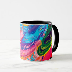 Künstlerisches Design Tasse