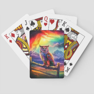 Künstlerisches Ei Spielkarten