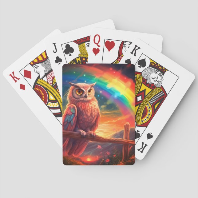 Künstlerisches Ei Spielkarten (Rückseite)