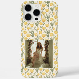 Künstlerisches Einzugsgeschenk Tulpe Custom  iPhone 16 Pro Max Hülle