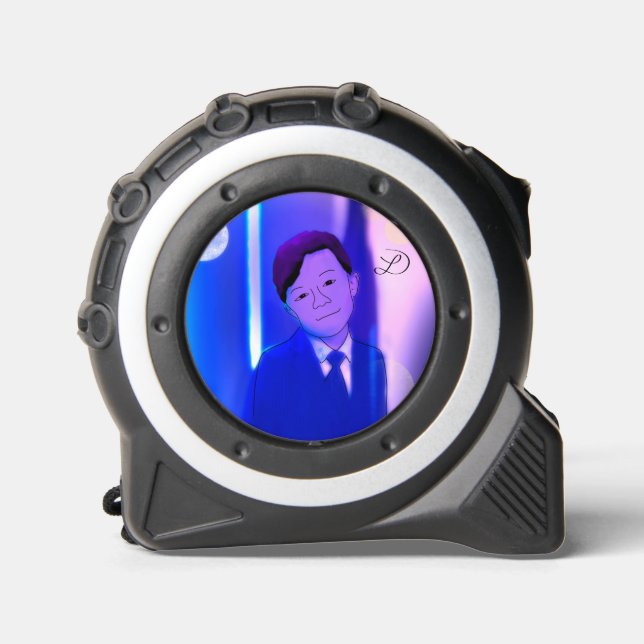 Künstlerisches Foto Maßband (Vorderseite)