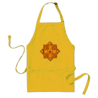 Künstlerisches Ganesh mit Mandana Schürze