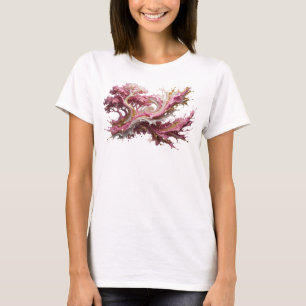 Künstlerisches Gold ABSTRACT ART Statement T-Shirt