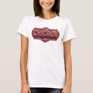 Künstlerisches Gold CHICAGO T-Shirt