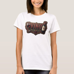 Künstlerisches Gold VINO T-Shirt