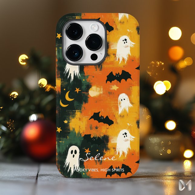 Künstlerisches Halloween - Gespenster und Flederma Case-Mate iPhone Hülle (Von Creator hochgeladen)