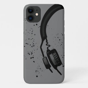 Künstlerisches Headphone Grafik Hip Hop Music and Case-Mate iPhone Hülle
