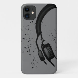 Künstlerisches Headphone Grafik Hip Hop Musik und Case-Mate iPhone Hülle