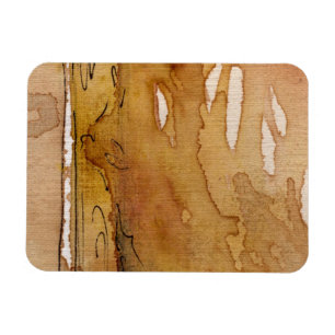 Künstlerisches Hintergrund-Aquarell Magnet
