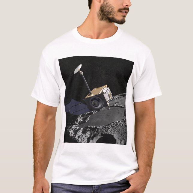 Künstlerisches Konzept des Lunar Reconnaissance Or T-Shirt (Vorderseite)