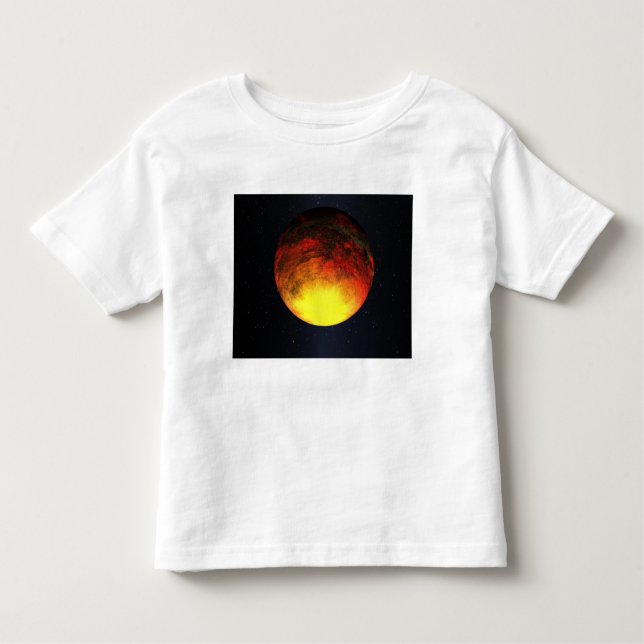 Künstlerisches Konzept von Kepler-10b Kleinkind T-shirt (Vorderseite)