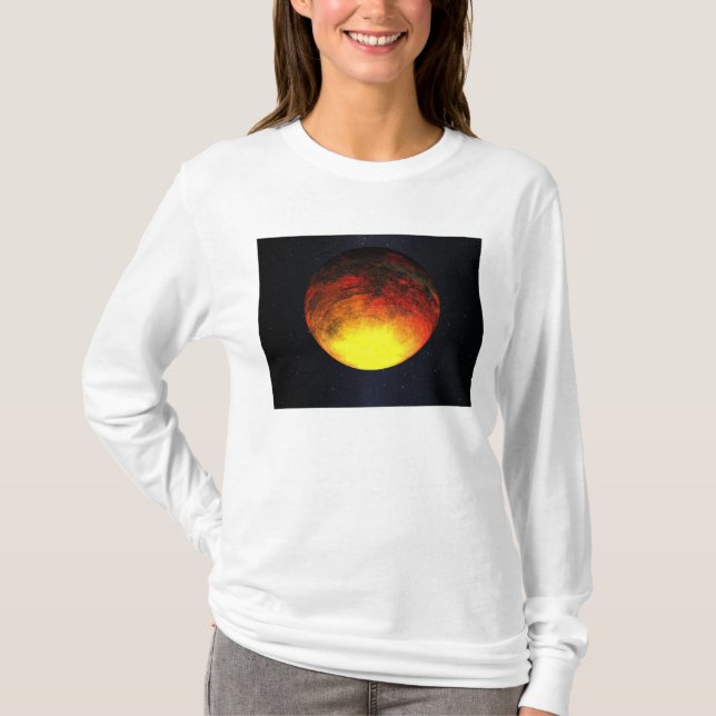 Künstlerisches Konzept von Kepler-10b T-Shirt (Vorderseite)