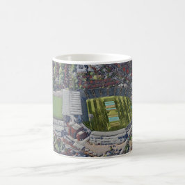 Künstlerisches Leeds Cricket Stadion, Yorkshire Kaffeetasse