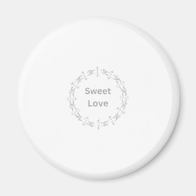 Künstlerisches Magnet-Set Magnet (Vorne)