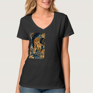 Künstlerisches marokkanisches Frauen-T-Shirt T-Shirt