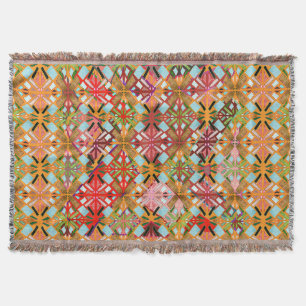 Künstlerisches Mehrfarben-Diamantmuster Decke