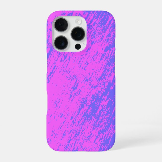 Künstlerisches Musterdesign iPhone Hülle (Rückseite)