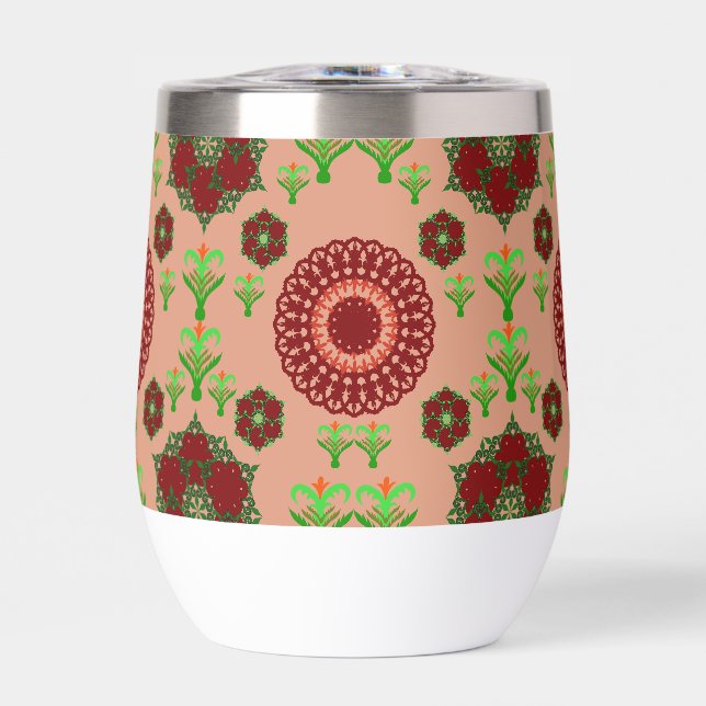 Künstlerisches Musterkaffeetasse – Stylisches Küch (Vorderseite)
