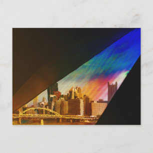 Künstlerisches Pittsburgh, Pennsylvania Postkarte