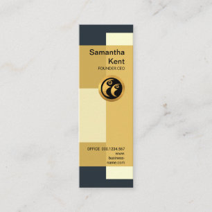 Künstlerisches SäulenGebäude blockiert CEO-Grü Mini Visitenkarte