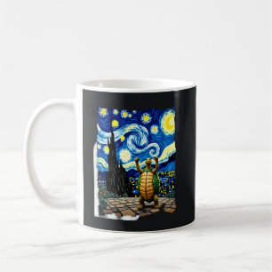Künstlerisches Schildkröten-Shirt Sternennacht-Sch Kaffeetasse