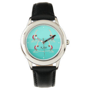 künstlerisches Schwimmen Armbanduhr