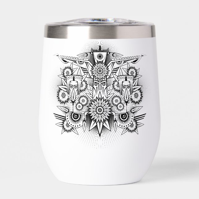 Künstlerisches Stammesdesign (Vorderseite)