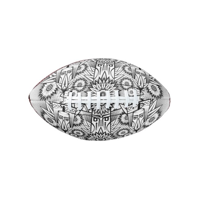 Künstlerisches Stammesdesign Football (Vorderseite)