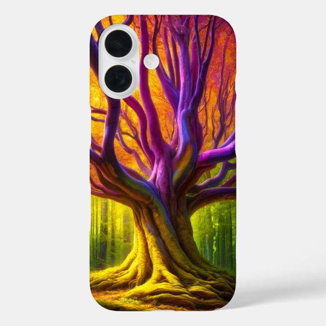 Künstlerisches Tree Phone Case (Rückseite)