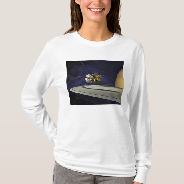 Künstlerkonzept Cassini T-Shirt (Vorderseite)