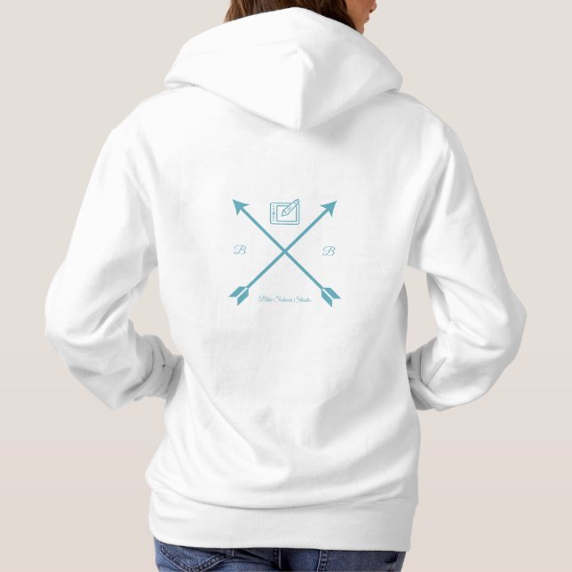 Künstlerlogo Hoodie (Rückseite)