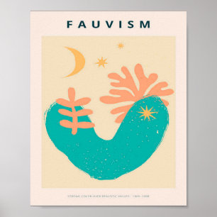 Künstlermatisse, moderne Kunst, Poster