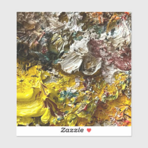 Künstlerpalette #1 aufkleber