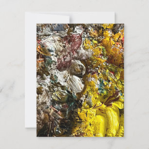 Künstlerpalette #1 einladung