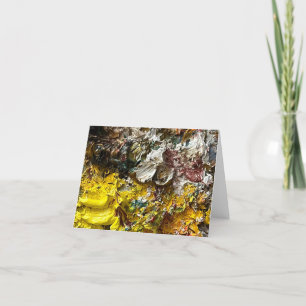 Künstlerpalette #1 feiertagskarte