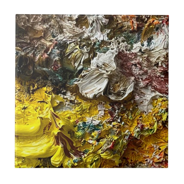 Künstlerpalette #1 fliese (Vorderseite)