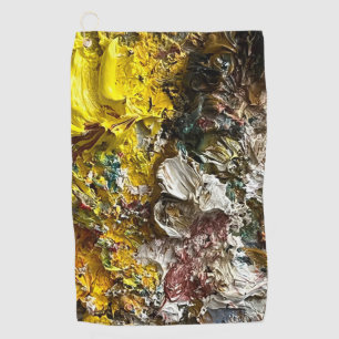 Künstlerpalette #1 golfhandtuch