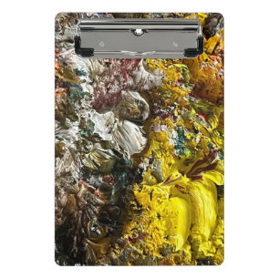Künstlerpalette #1 mini klemmbrett