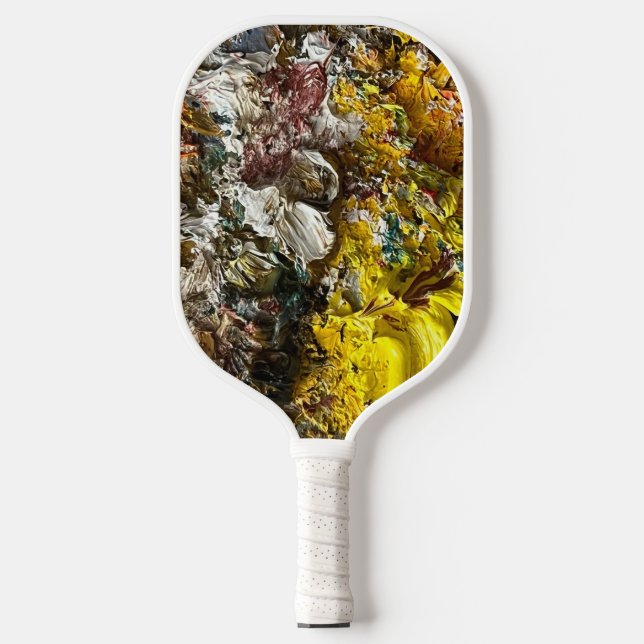Künstlerpalette #1 pickleball schläger (Vorderseite)