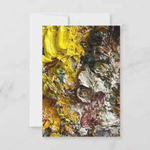 Künstlerpalette #1 save the date