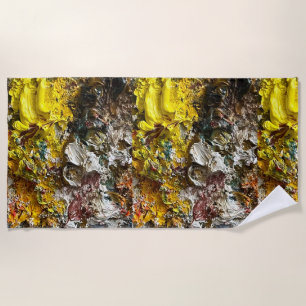 Künstlerpalette #1 strandtuch