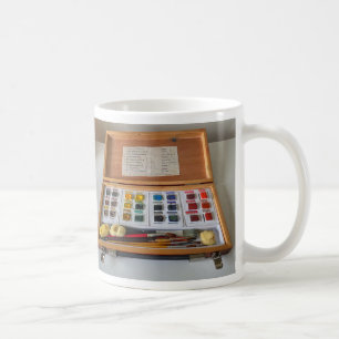 Künstlerpinsel Kaffeetasse