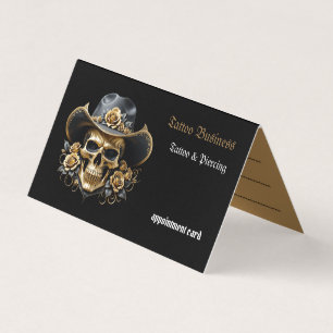 Künstlersalon Tattoo Stellenplan Visitenkarte Visitenkarten