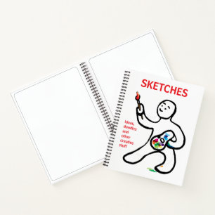 Künstlerskizzenbuch Notizbuch