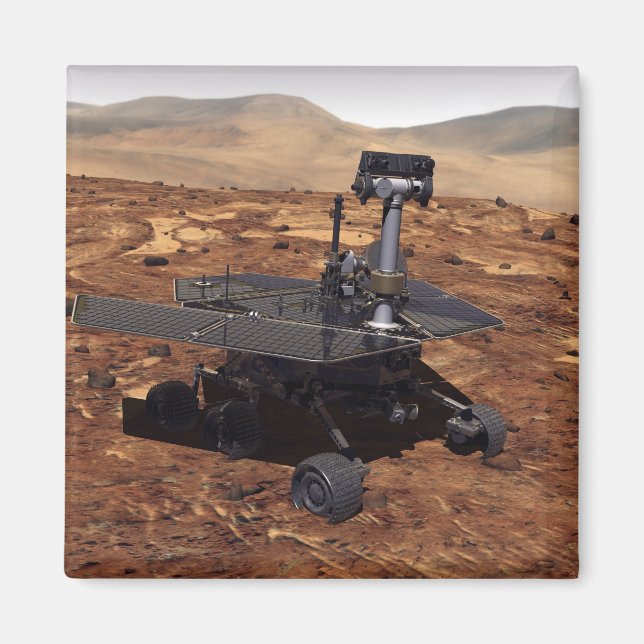 Künstlerwiedergabe von Mars Rover 2 Magnet (Vorne)