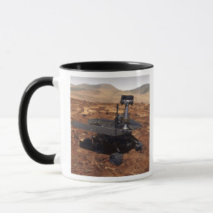 Künstlerwiedergabe von Mars Rover 2 Tasse