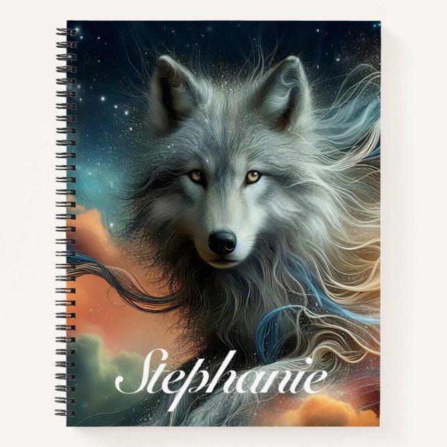 KünstlerWolf Notizbuch (Vorderseite)