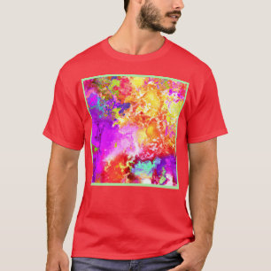 Künstliche Abstrakte Farbexplosionen T-Shirt