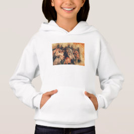 Künstliche Aquarellmalerei Hoodie
