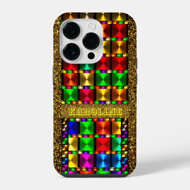 Kunstliche Eleganz iPhone Hülle (Rückseite)